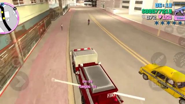 gta vice city en Android haciendo mision de bombero 51% de progreso pa completar el juego xd смотреть онлайн