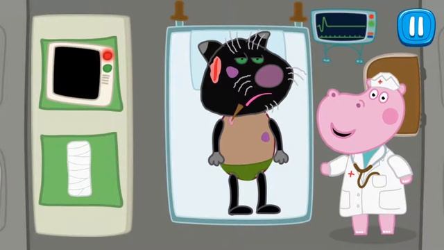 Emergency Hospital Kids Doctor | Hippo Ambulance (Android Gameplay) | Cute Little Games смотреть онлайн