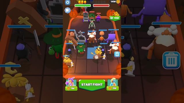 Max Level in Halloween Merge Rainbow Friend Fight Android Gameplay Part 1 смотреть онлайн