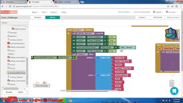 Make Android App - Download System Adding - Free thunkable Tutorial смотреть онлайн