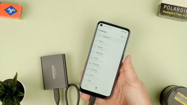 How to connect a Samsung T5 SSD to an Android Phone || Samsung T5 SSD