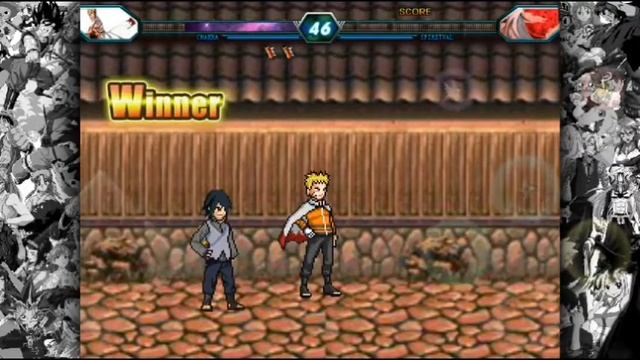 Hokage Naruto vs Kaguya - Bleach vs Naruto 3.3 Mod смотреть онлайн
