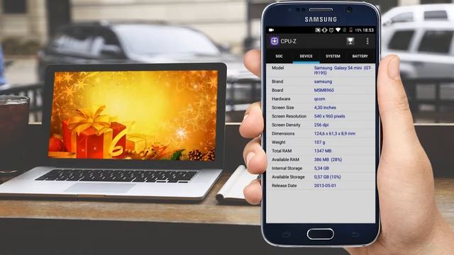CPU Z - INFORMAÇÕES SOBRE O SOFTWARE E HARDWARE DO SEU ANDROID смотреть онлайн