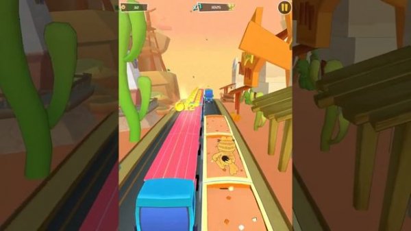 Garfield Run: Road Tour - Walkthrough Gameplay Part 1 (iOS)