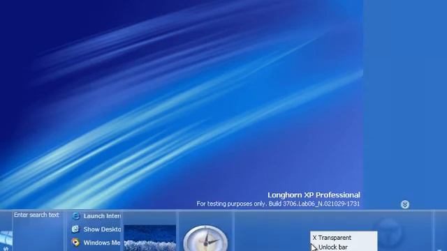Microsoft Windows CodeName Longhorn Build 3706 Professional смотреть онлайн
