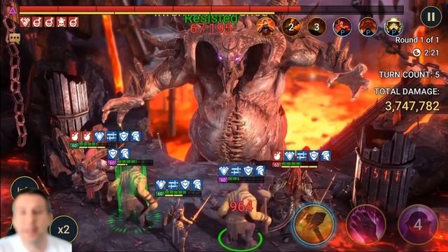 RAID: Shadow Legends | Maneater Best Unkillable team Clan Boss | Easiest and best set up so far! смотреть онлайн
