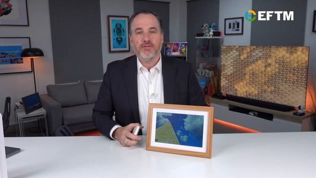 Smart Connected Photo Frame Review смотреть онлайн