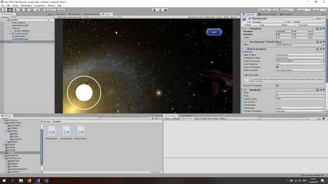 Unity Mobile Input (Joystick) | Get Screen Boundaries | Space Shooter 3D | Mobile Game Tutorials # смотреть онлайн