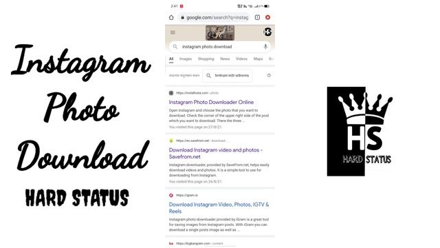 How To Download Instagram Photos On Android Phone Gallery - Without App (Bengali Voice) смотреть онлайн
