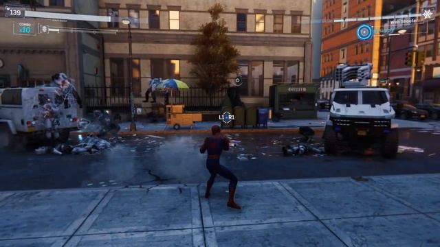 Amazing Suit & Webbed Suit Gameplay-Marvel's Spider-Man смотреть онлайн