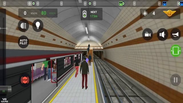 81-71M Great Britain Line Subway Simulator 3D - Android Gameplay смотреть онлайн