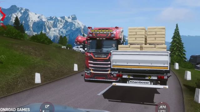 🚚Scenic Drive through Alp Mountains - Truckers of Europe 3 update 0.38.5 смотреть онлайн