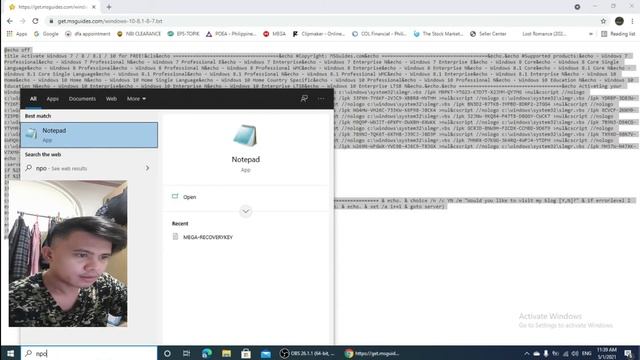 ACTIVATION FOR WINDOWS 10/PRO смотреть онлайн