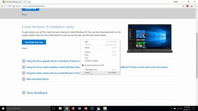 download Windows 10 Fall Creators Update ISO Build 1709 from microsoft website 100% working trick смотреть онлайн