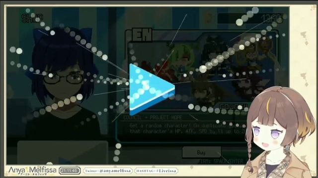 Anya depressed after getting Fauna many times in HoloCure [Anya Melfissa] смотреть онлайн