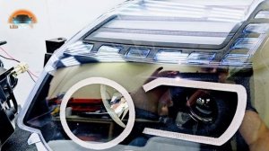 Nissan X Trail тюнинг фары светодиодные. Кастом проект от ledstudio.