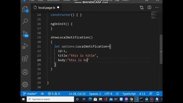 Scheduling local notification in ionic capacitor app смотреть онлайн