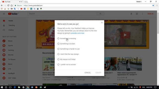How to Get the Old YouTube Layout Back 2017 смотреть онлайн