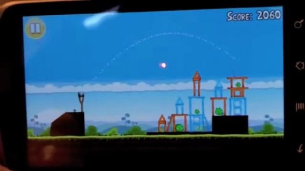 Test PointGphone Application Angry Bird pour Android