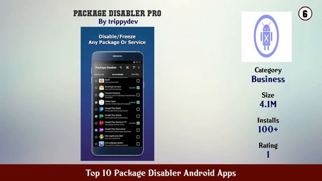 Top 10 Package Disabler Android Apps смотреть онлайн