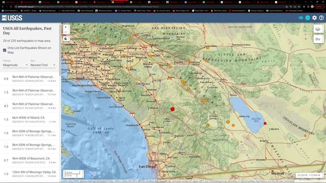 4.2 Earthquake Southern California. Friday 3/31/2023 смотреть онлайн