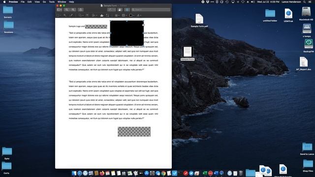 Delete And Redact PDFs in Apple Preview смотреть онлайн