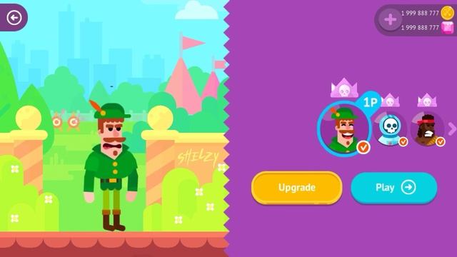 Bowmasters Mod Unlimited Gems & Unlimited Coin - Unlocked All Character