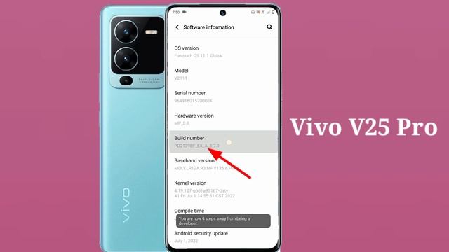 vivo v25 pro 5g developer option setting | how to enable developer option in Vivo v25 Pro смотреть онлайн