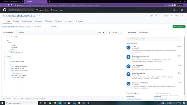 Build Android Apps with Github Actions | Automate Android Build using Pipeline смотреть онлайн