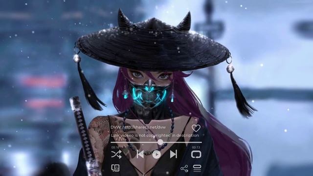 Oni Mask Samurai Girl || Download Video Wallpaper - DVW смотреть онлайн