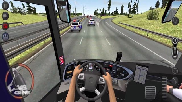 POLICE CONVOY👮♂️🚓| Bus Games - Bus Simulator Ultimate Android Gameplay смотреть онлайн