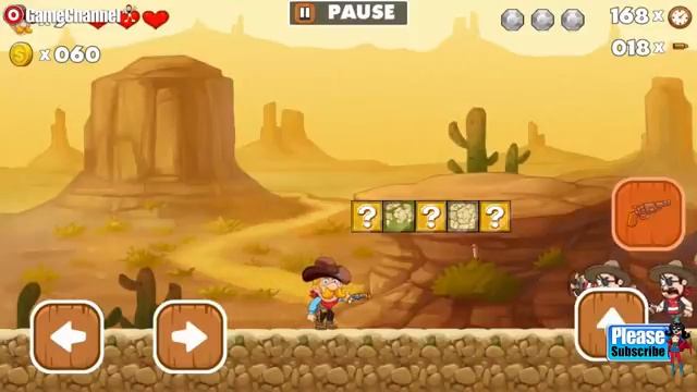 Western Man / Platform Game / Classic Jump And Run Game / Android Gameplay Video #4 смотреть онлайн