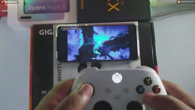 CONTROLE XBOX SERIES X/S NO CELULAR ANDROID EM JOGOS E XCLOUD GAMES смотреть онлайн