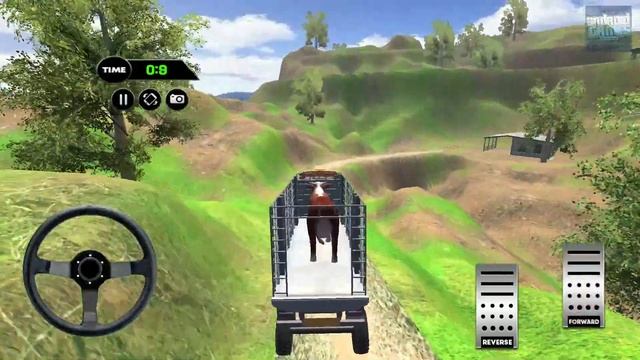 Animal Transport Truck Driver 3D - Cattle, Horse and Lion Transporter - Android Gameplay смотреть онлайн