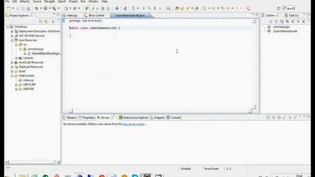 XGoHorse 01 - Creating Dynamic Web Project in Eclipse смотреть онлайн