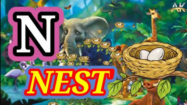 ABC Song Phonics song with TWO Words A For Apple ABC Alphabet Song With Sounds for English Varnamal смотреть онлайн