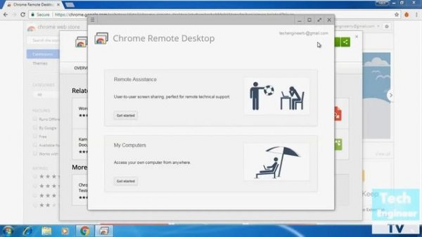 Configure Chrome Remote Desktop in Windows OS