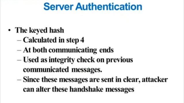 Cryptography Network Security & Cyberlaw Module III Lecture 11 смотреть онлайн