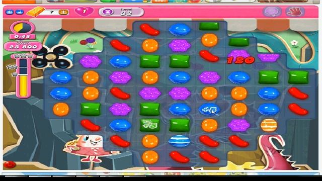 Candy Crush Saga - How to pass Level 32 смотреть онлайн