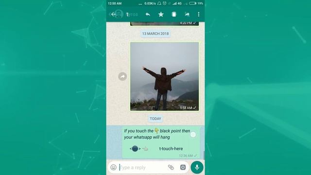 Whatsapp "don't-touch-here" phone hang Virus ? Explained | Whatsapp Viral Message Will Crash Your P смотреть онлайн