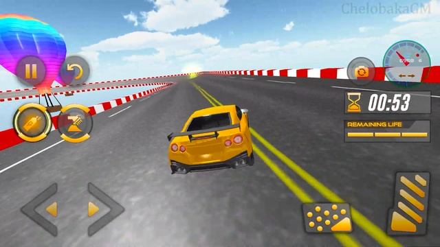 Extreme Car Stunts Sport Racing Simulator - Impossible GT Car Driving 3D - Gameplay Android смотреть онлайн