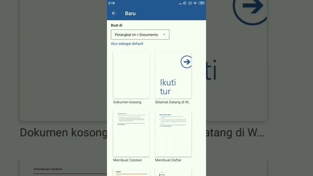 APLIKASI PENGOLAH KATA - MICROSOFT WORD (ANDROID) смотреть онлайн