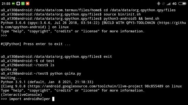 📢 TERMUX PEMULA - CONNECT QPYTHON FROM TERMUX смотреть онлайн