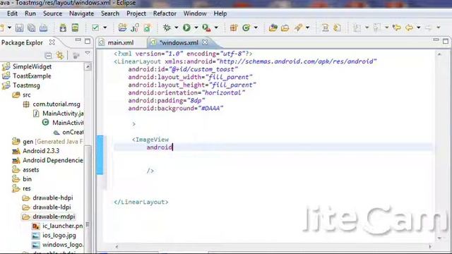 Custom Toast Example Part4:Android Application development tutorial смотреть онлайн