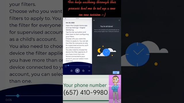 How to set up digital wellbeing and filters in Google home. смотреть онлайн