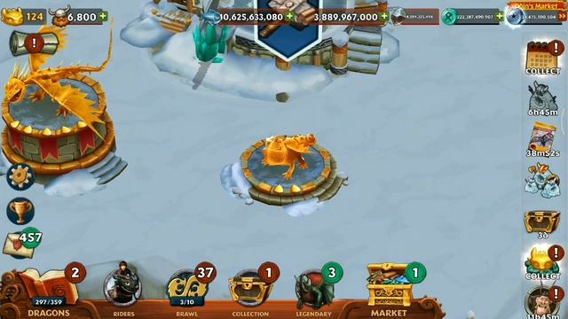 New Decoration: Dragon Statues + Upgrade to Level 5 | Dragons: Rise of Berk смотреть онлайн