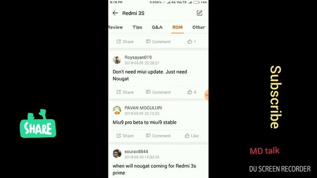 Redmi 3s prime android nougat update| Redmi note 3 nougat update | miui 9.5.3 | face unlock| MD tal смотреть онлайн