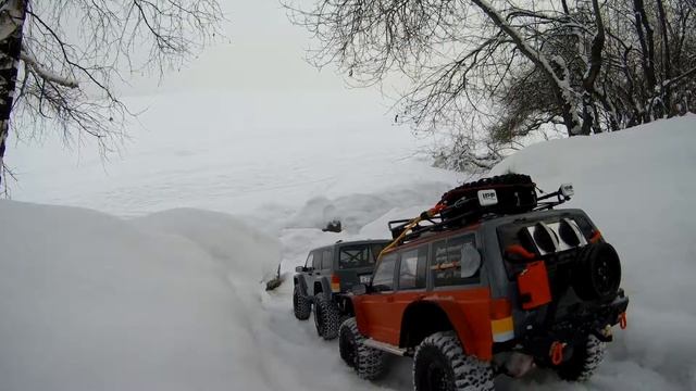 RC Trophy 38Rus . Snow adventure Axial SCX II. смотреть онлайн