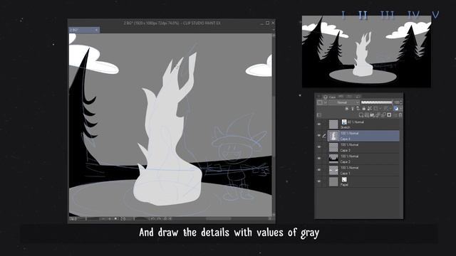 Clip Studio Paint Tutorial: 5 Techniques with Bezier Curve смотреть онлайн