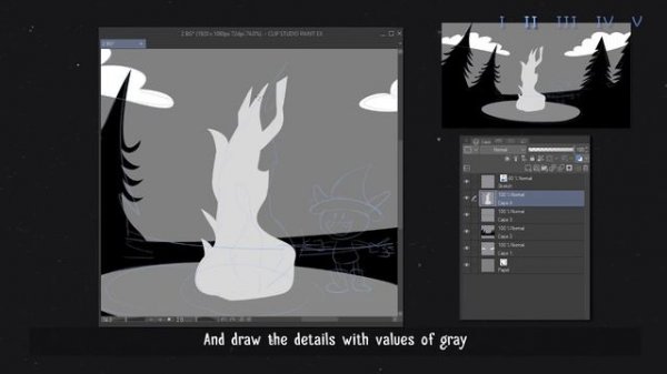 Clip Studio Paint Tutorial: 5 Techniques with Bezier Curve